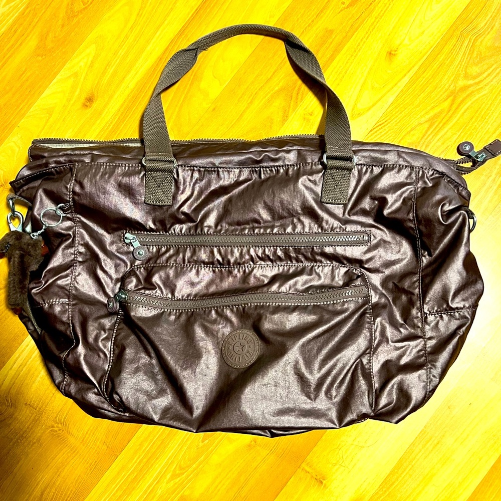 Kipling Tote With Cross-Body Strap